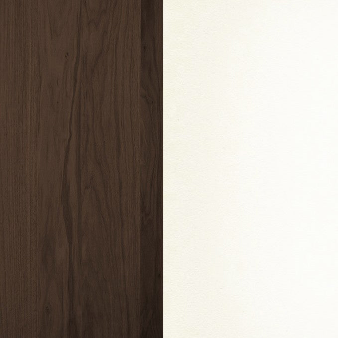 Frida 2-Drawer Walnut Nightstand