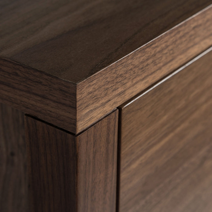 Hero Walnut 3-Drawer Dresser