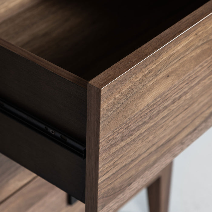 Hero Walnut 3-Drawer Dresser
