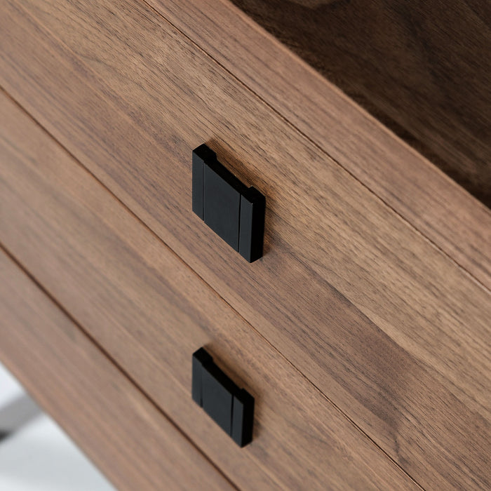 Hero Walnut 3-Drawer Dresser