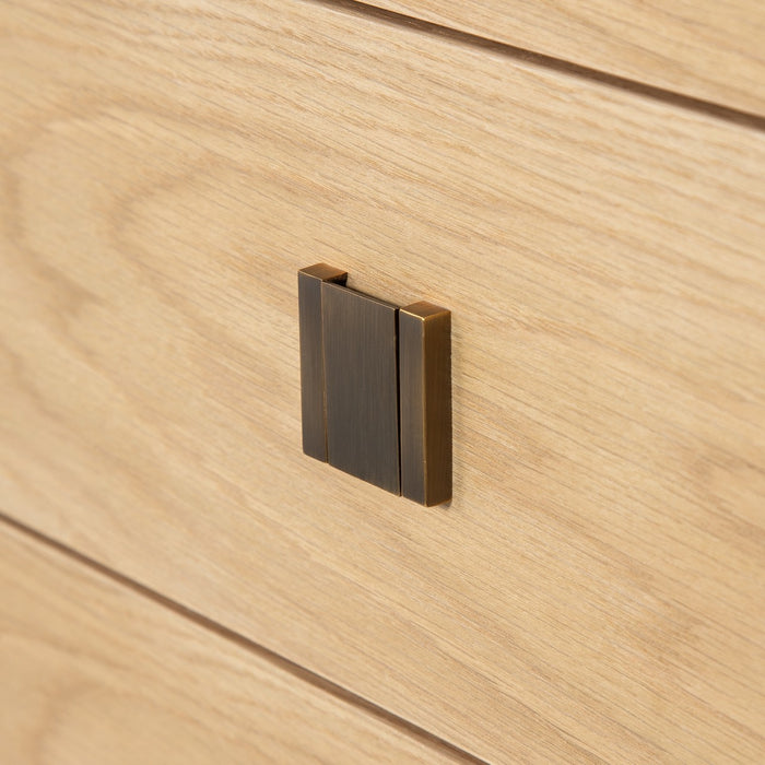 Hero Walnut 3-Drawer Dresser
