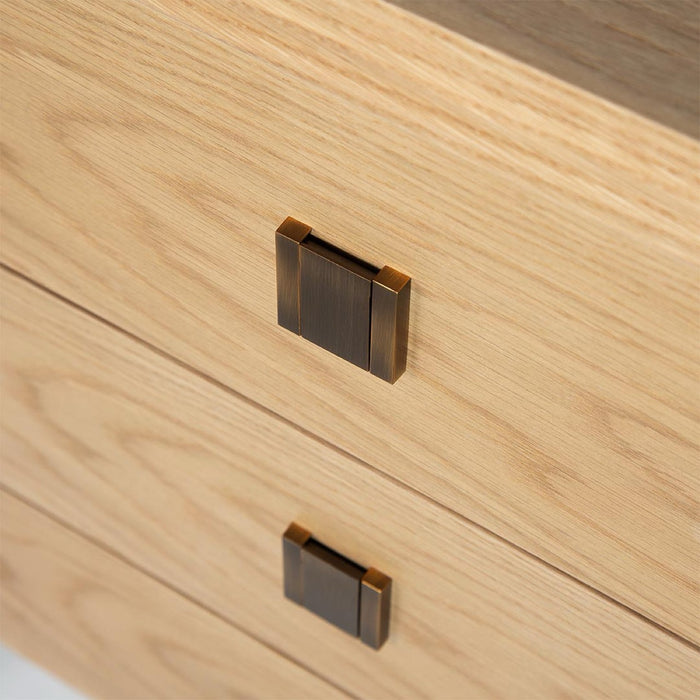 Hero Walnut 3-Drawer Dresser