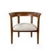 Accent + Lounge Chairs - Webster Club Chair Teak - FULLHOUSE Modern