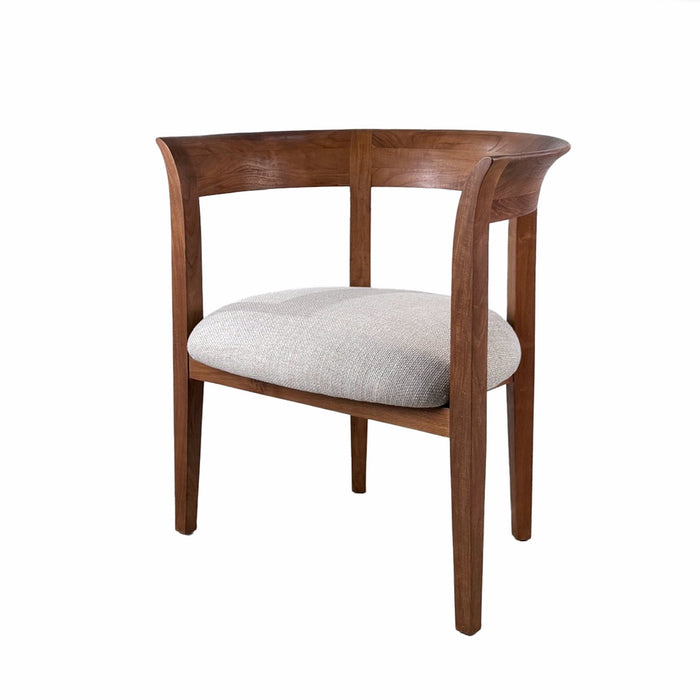 Accent + Lounge Chairs - Webster Club Chair Teak - FULLHOUSE Modern