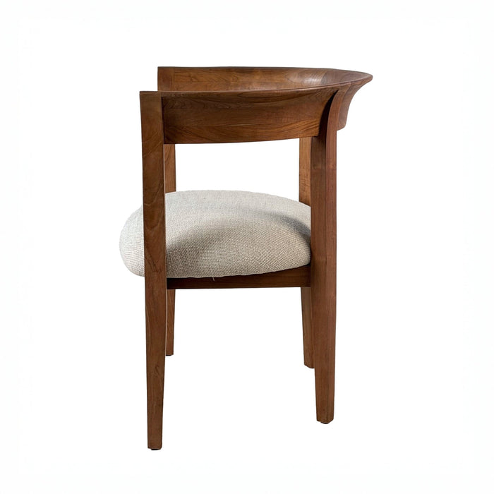 Accent + Lounge Chairs - Webster Club Chair Teak - FULLHOUSE Modern