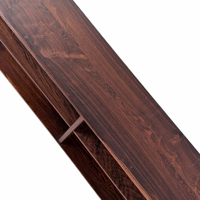 Vintage Rosewood Low Bookcase