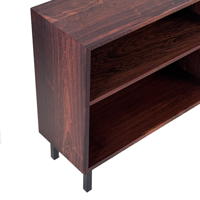 Vintage Rosewood Low Bookcase