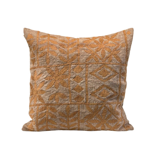 Pillows + Cushions - Isolde Embroidered Pillow - FULLHOUSE Modern