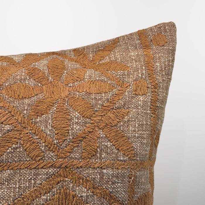 Pillows + Cushions - Isolde Embroidered Pillow - FULLHOUSE Modern