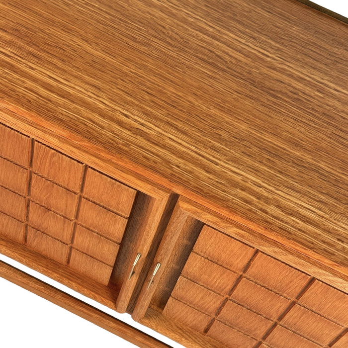 Vintage 1940's Oak Cabinet