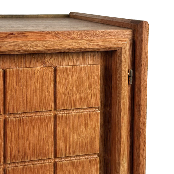 Vintage 1940's Oak Cabinet