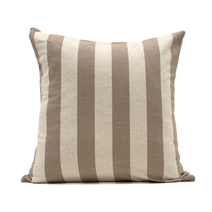 Wide Sand Stripe Pillow