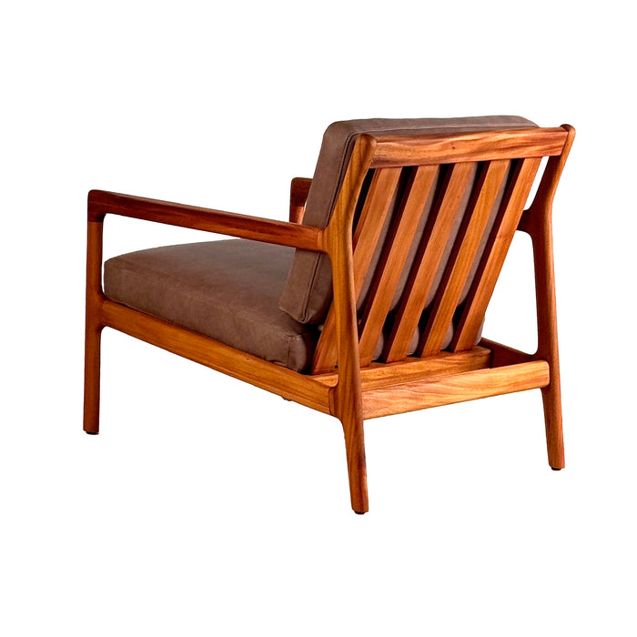 Jack Chair & Footstool - Oiled Mahogany - Ethnicraft