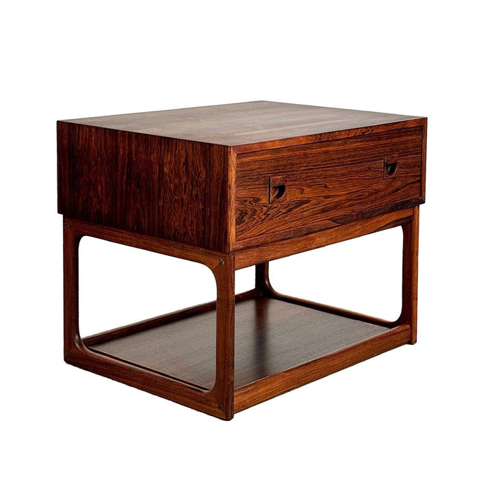 Vintage Rosewood Accent Table - Vintage