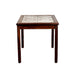 Vintage Rosewood & Tile Accent Table - Vintage