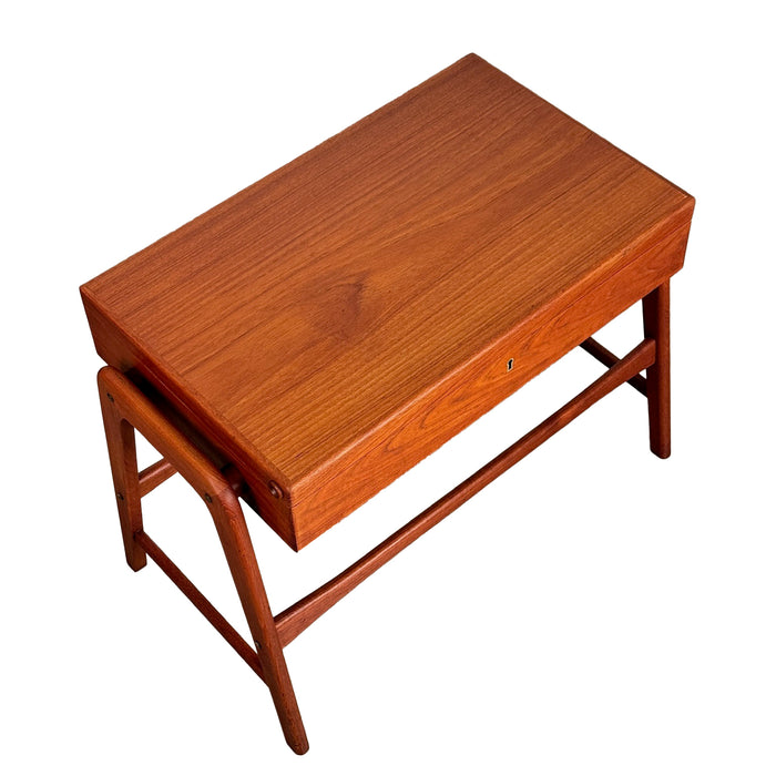 Vintage Teak Accent Table - Vintage