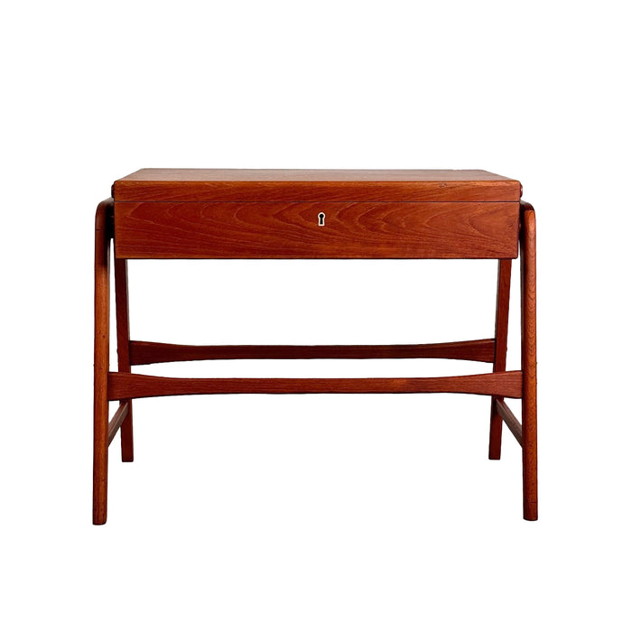 Vintage Teak Accent Table - Vintage