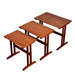 Vintage Teak Nesting Tables - Vintage