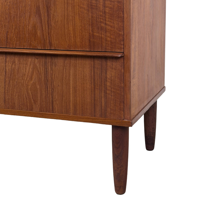 Vintage Teak 5-Drawer Dresser