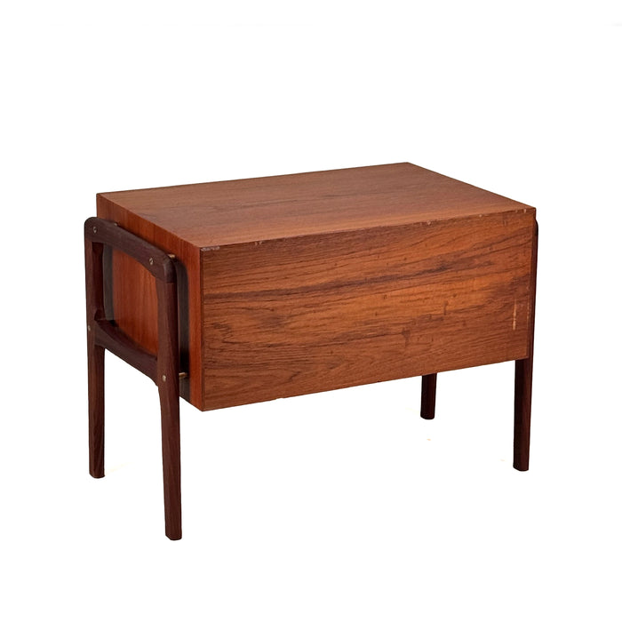 Vintage Teak Bedside Table