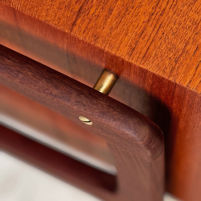 Vintage Teak Bedside Table