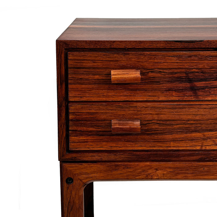 Vintage Rosewood Bedside Table