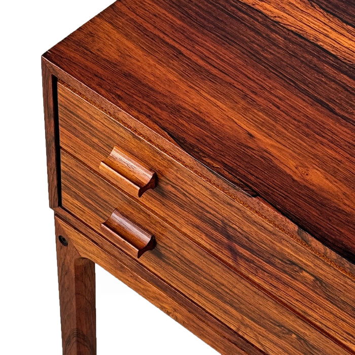 Vintage Rosewood Bedside Table