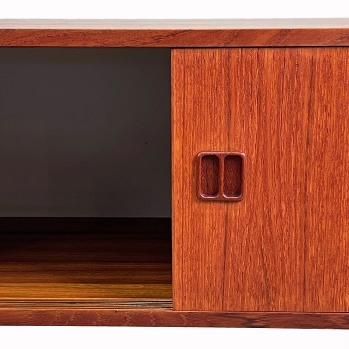 Vintage Low Teak Cabinet