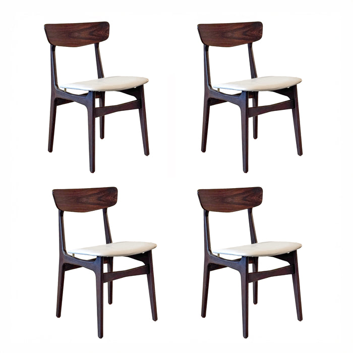 Vintage Rosewood Dining Chairs - Set of 4