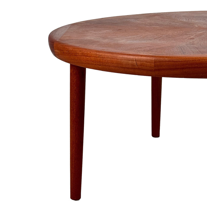 Vintage Round Teak Coffee Table