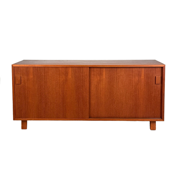 Vintage Teak Low Sideboard