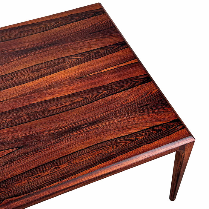 Vintage Rosewood & Tile Coffee Table