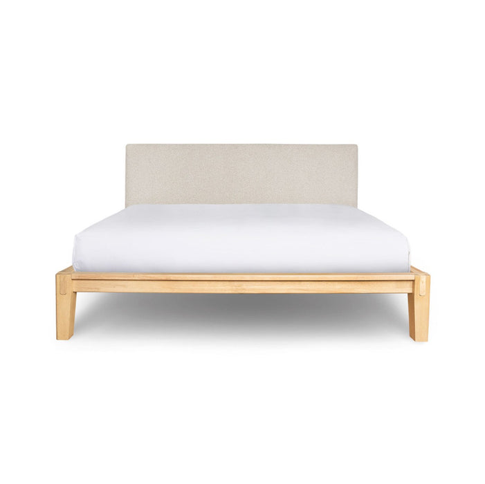 Luna Light Wood Bed