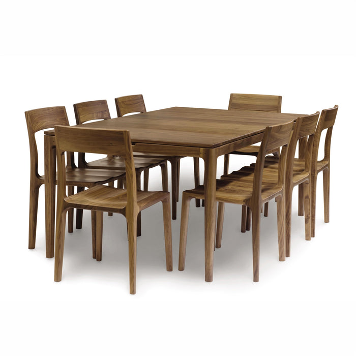 Dining Tables - Lisse Expandable Walnut Dining Table - FULLHOUSE Modern