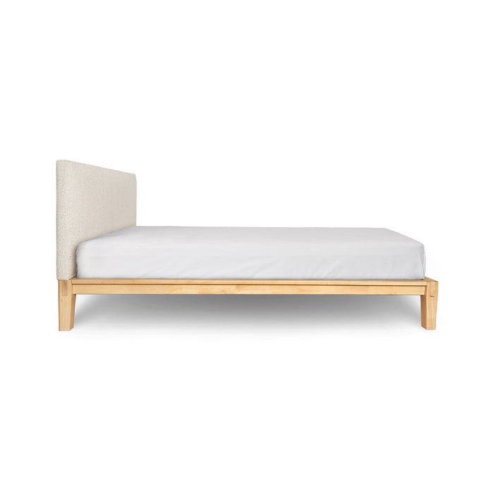 Luna Light Wood Bed