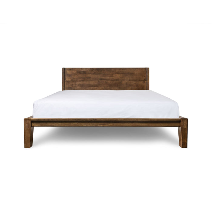 Luna Light Wood Bed