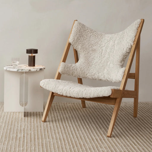 Knitting Lounge Chair - Sheepskin - Audo Copenhagen