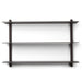 Shelving + Bookcases - Nivo Shelf A - Black - FULLHOUSE Modern