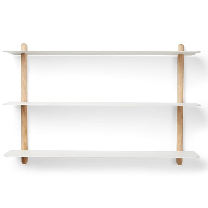 Shelving + Bookcases - Nivo Shelf A - White - FULLHOUSE Modern