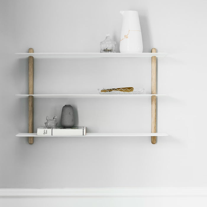Shelving + Bookcases - Nivo Shelf A - White - FULLHOUSE Modern
