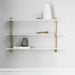 Shelving + Bookcases - Nivo Shelf A - White - FULLHOUSE Modern