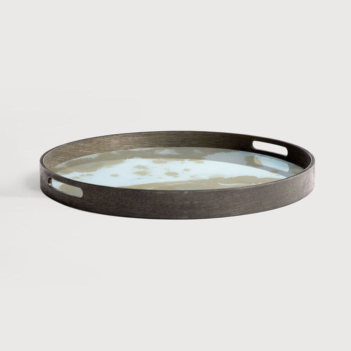 Round Glass Tray