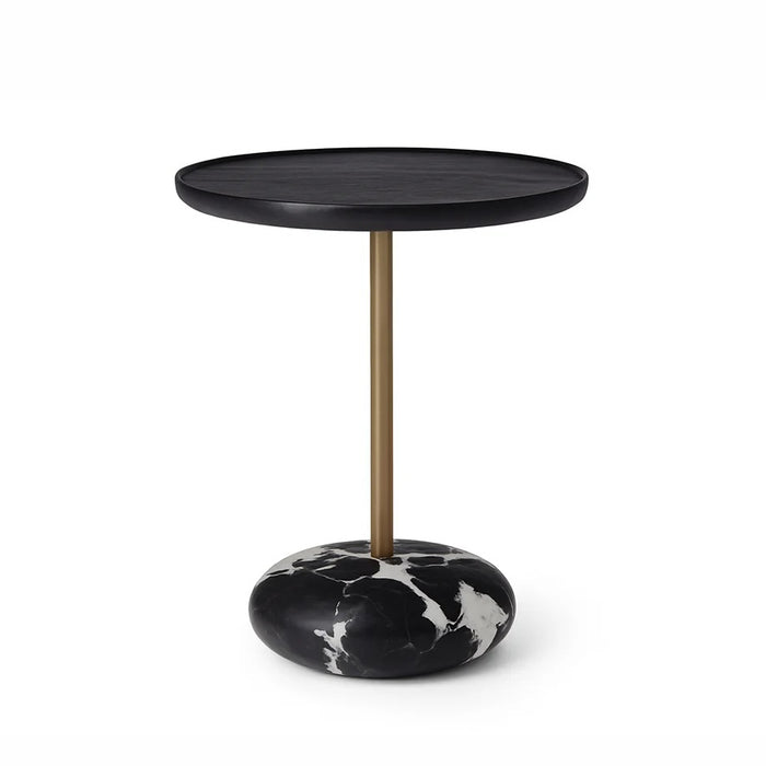 Pietra Black Accent Table