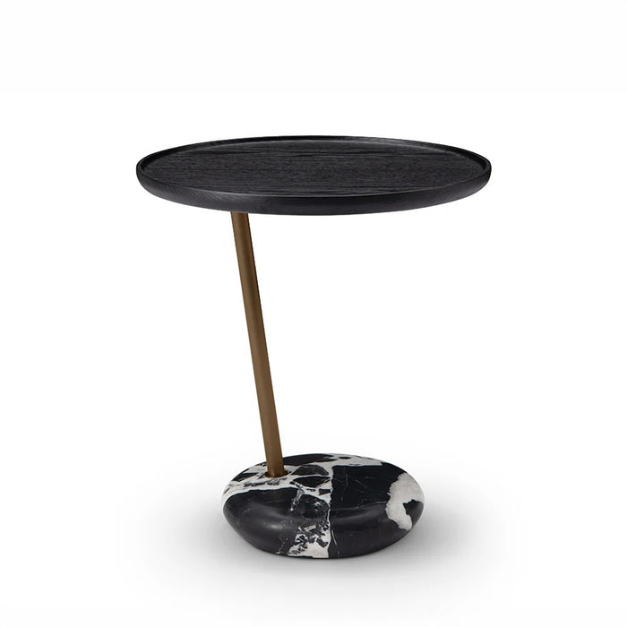Pietra Black Accent Table