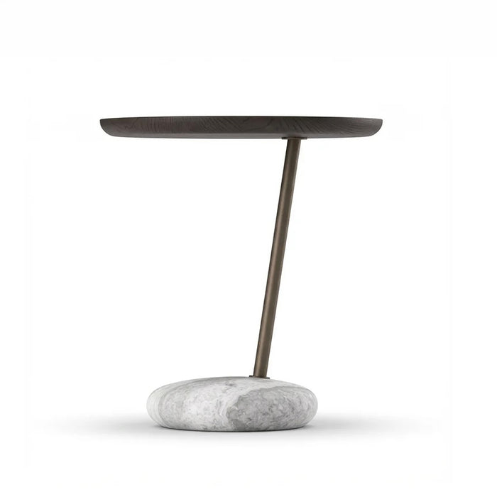 Pietra White Accent Table