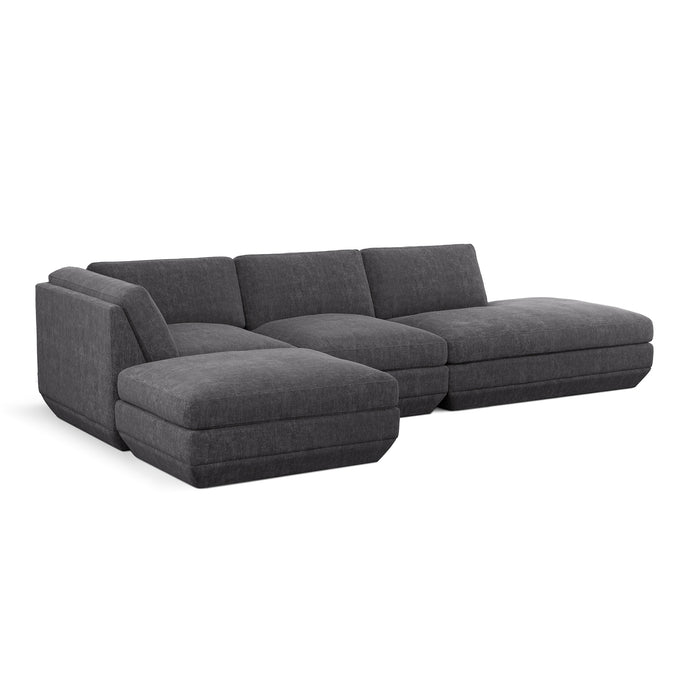 Podium 4-Piece Lounge Sectional B
