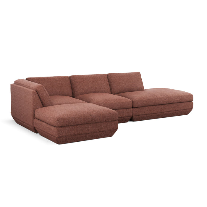 Podium 4-Piece Lounge Sectional B