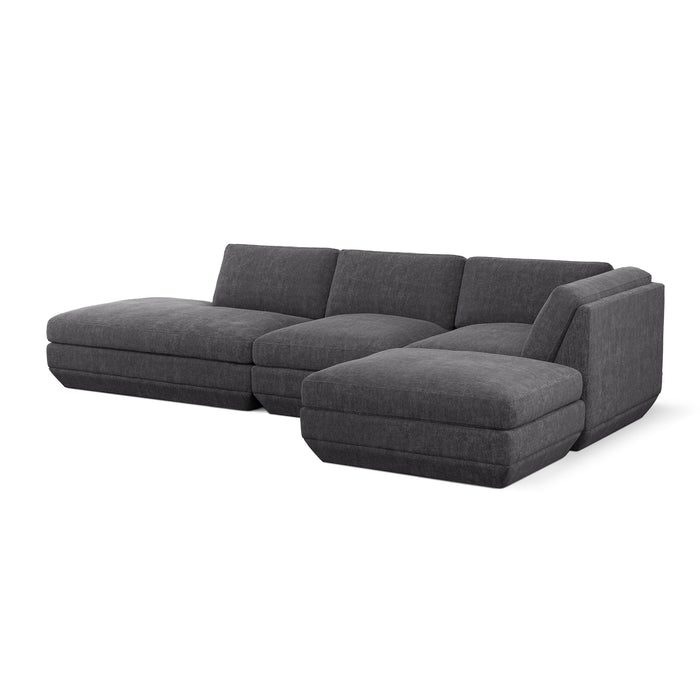 Podium 4-Piece Lounge Sectional B