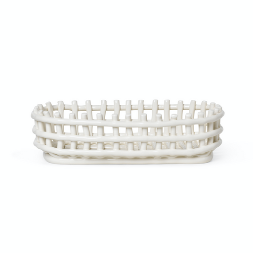 Ceramic Oval Basket - Ferm Living