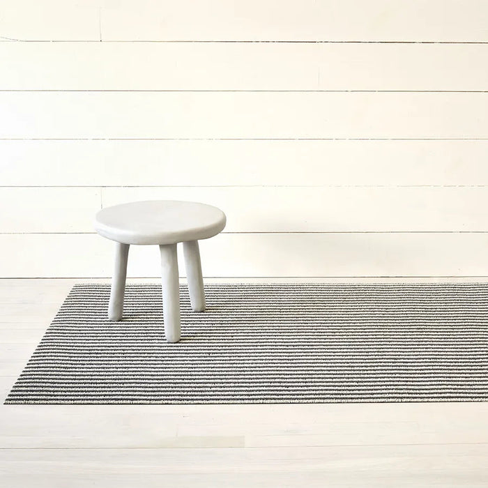 Breton Stripe Shag Floor mat